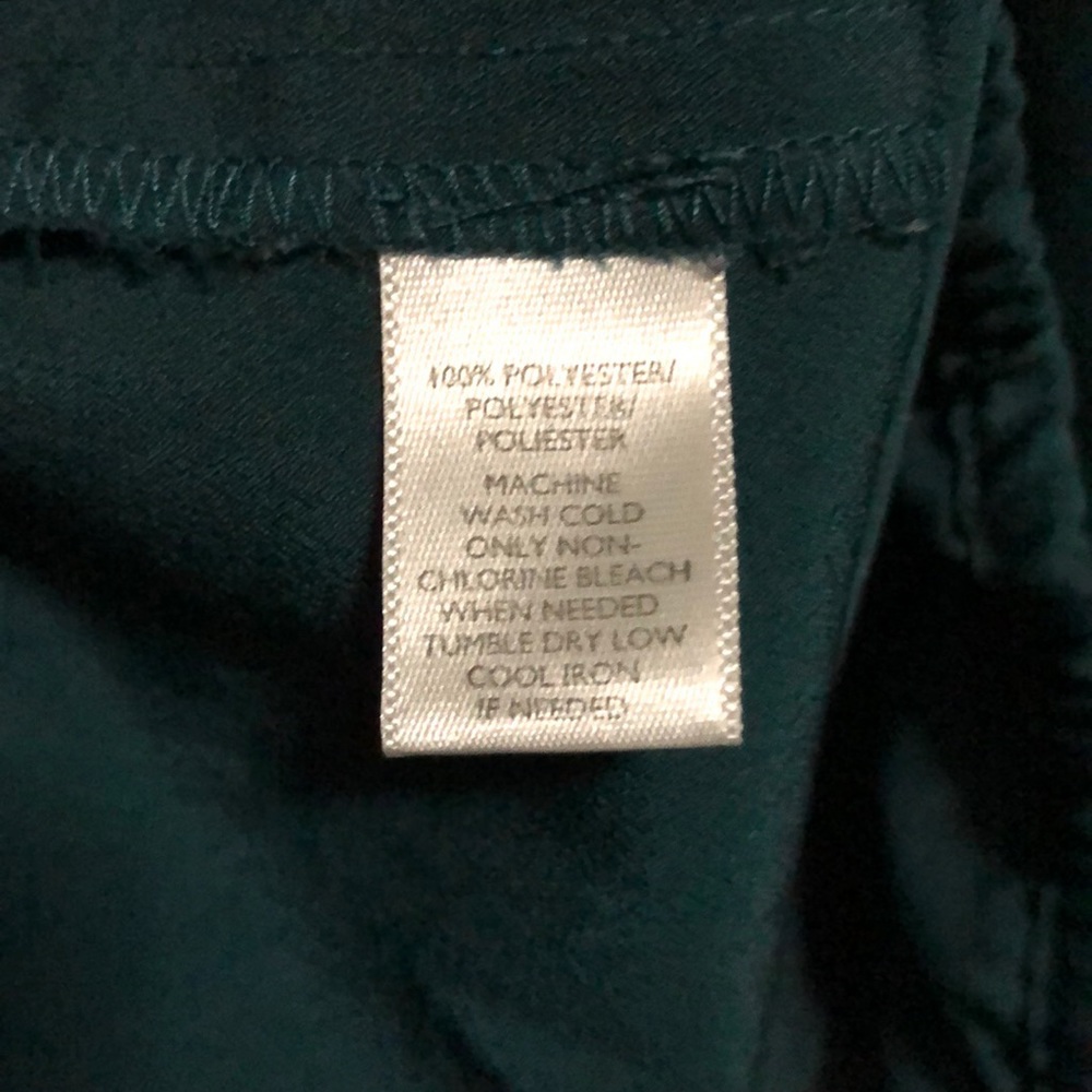 Dark Teal Blouse - Picture 5 of 5